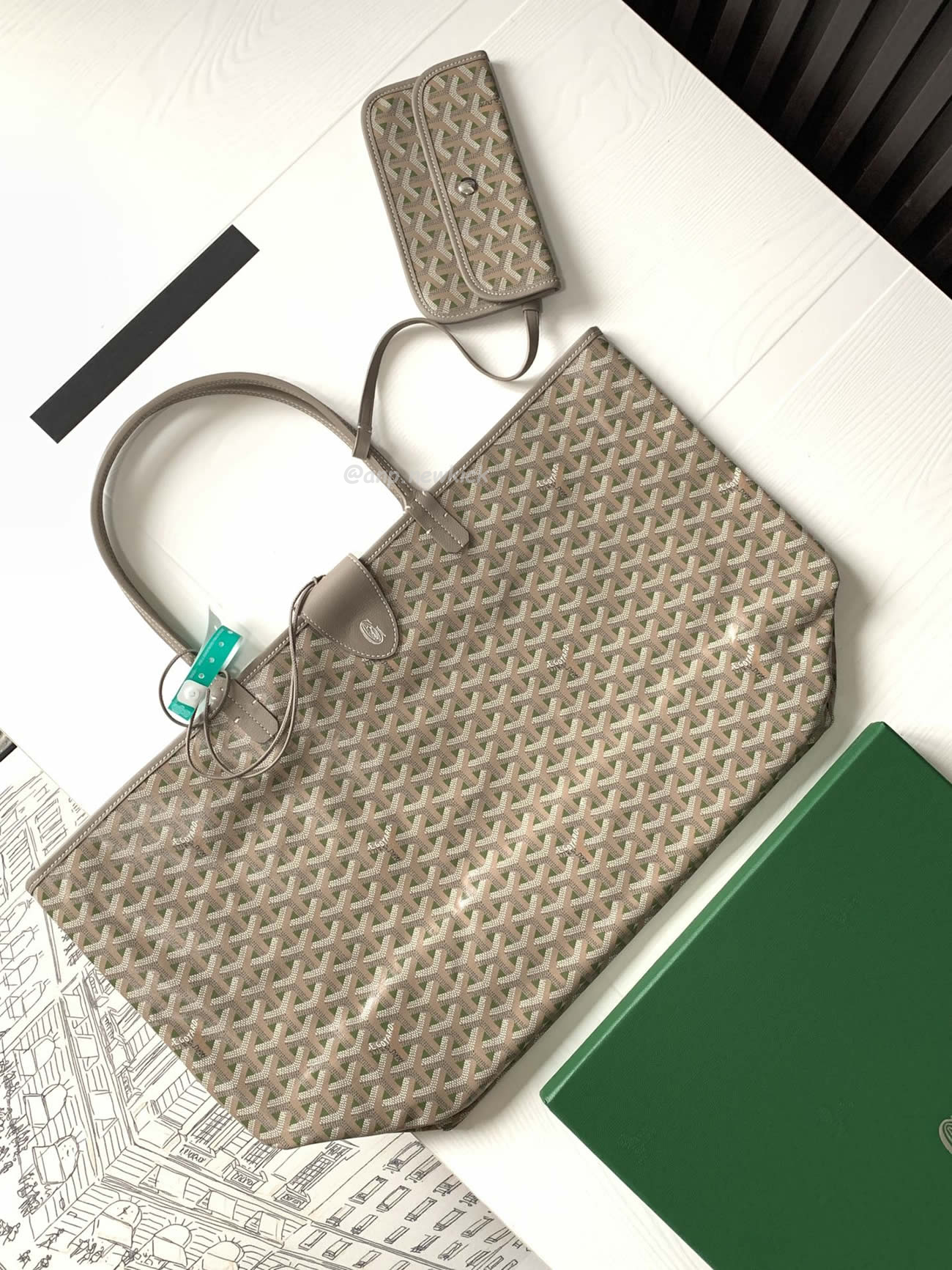 Goyard Saint Louis Claire Voie Gm Bag (15) - newkick.cc